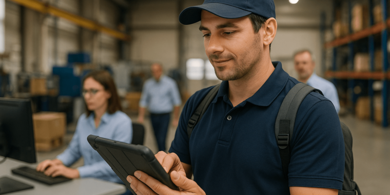 5 Gründe, warum Sie den Techniker-Einsatz im Betrieb besser über eine Field-Service-Management-Software steuern