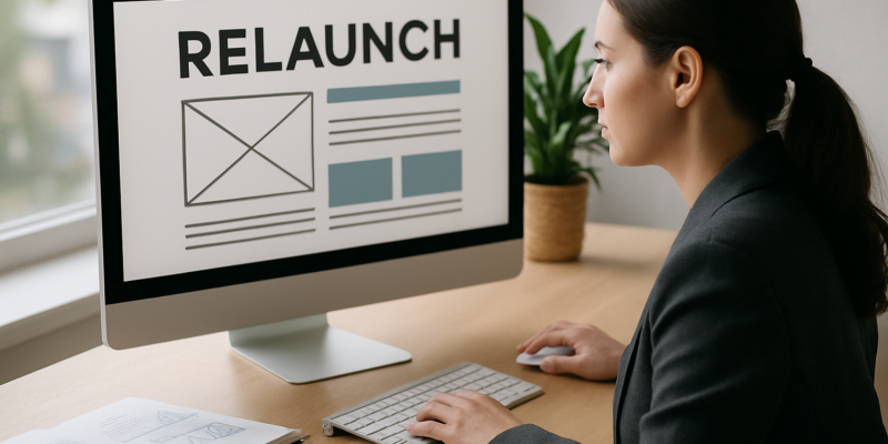 Neustart mit Strategie: So gelingt der Relaunch Ihrer Unternehmenswebsite
