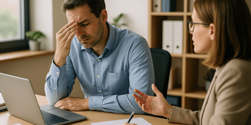 Stress im Berufsalltag: 10 praxiserprobte Tipps von einem Psychologen für sofortige Entlastung