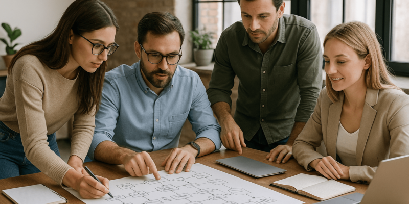 Wie Startups Prozesse erkennen, Strukturen schaffen und Wachstum ermöglichen können
