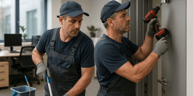 Büropflege: Welche Aufgaben übernimmt ein Hausmeisterservice?