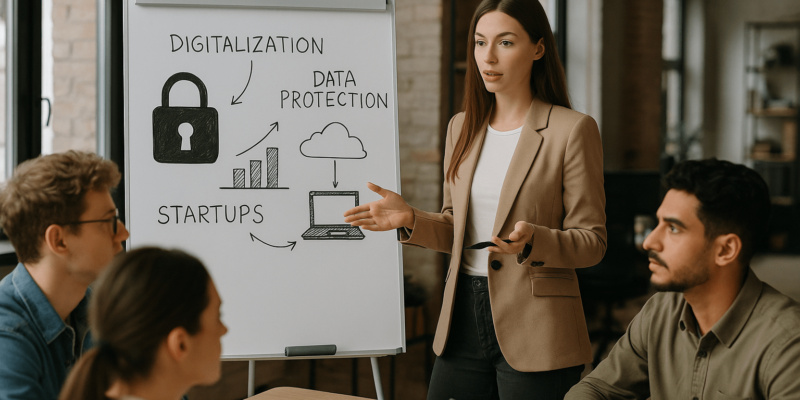Datenschutz und Digitalisierung in Startups: Warum eine frühzeitige Sensibilisierung entscheidend ist