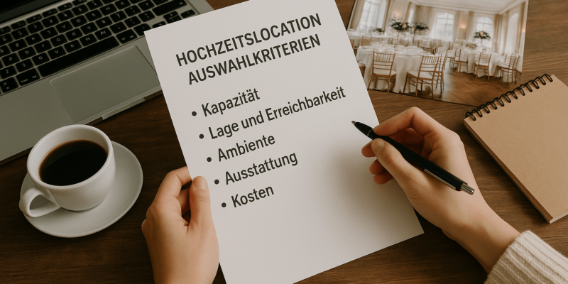 Die perfekte Hochzeitslocation finden: Kriterien, die Paare wirklich nutzen