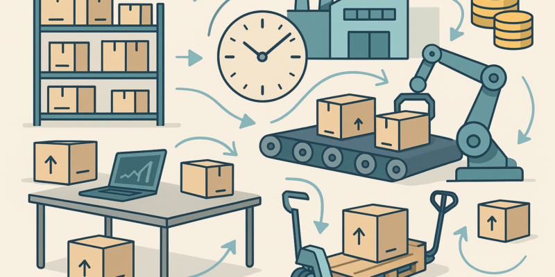 Effiziente Betriebsabläufe für junge Unternehmen: Wie Start-ups durch optimierten Materialfluss Zeit und Kosten sparen