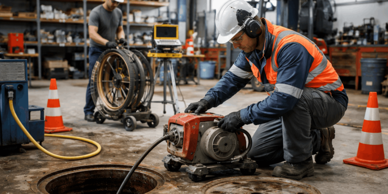 Kanalsanierung im Gewerbebetrieb – worauf Unternehmen achten sollten