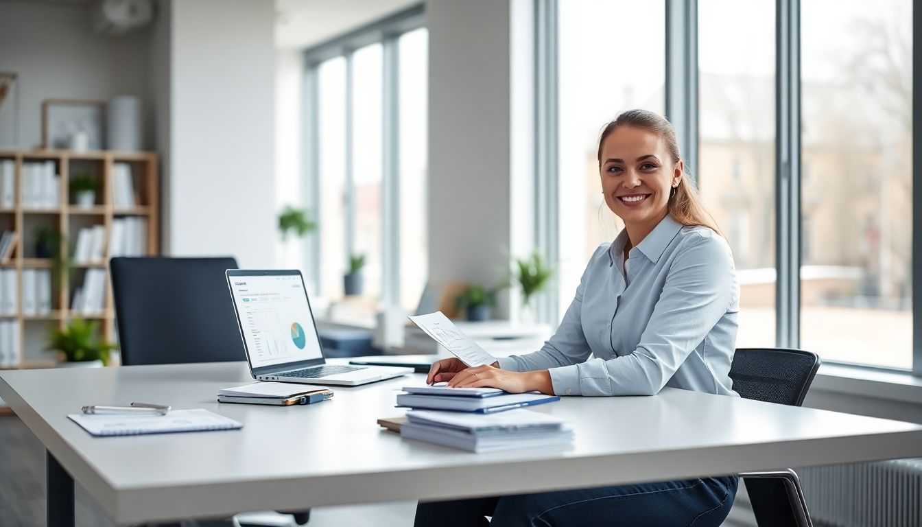 Modernes Buchhaltungsbüro in Karlsruhe