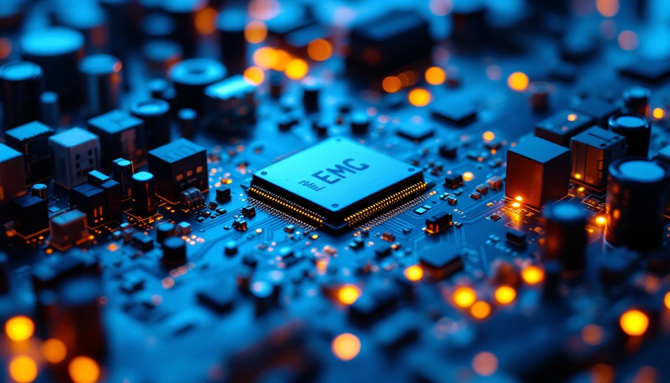 EMV-Konformität Hardware Startups – Platine mit Kabelverschraubungen