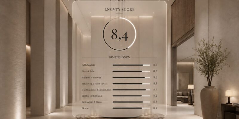 Verifying Longevity: LNGVTY startet erste datenbasierte Hotelzertifizierung für Longevity