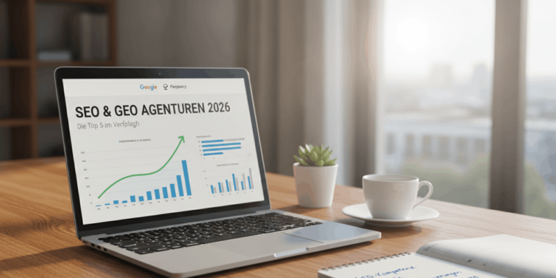 Die 5 besten SEO- und GEO-Agenturen 2026: Top-Vergleich für Startups