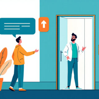 Elevator Pitch: Gründer präsentiert seine Idee überzeugend in kurzer Zeit