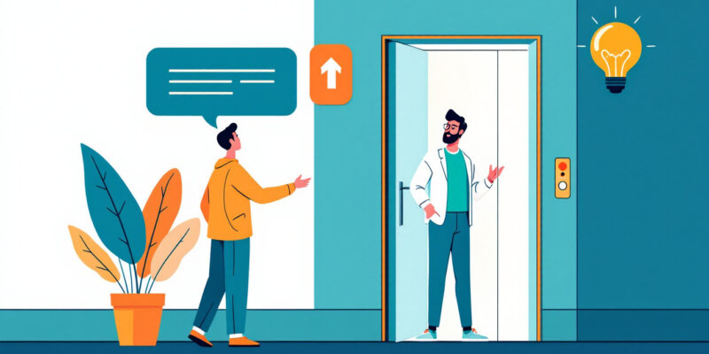 Elevator Pitch: Definition, Aufbau & Beispiele